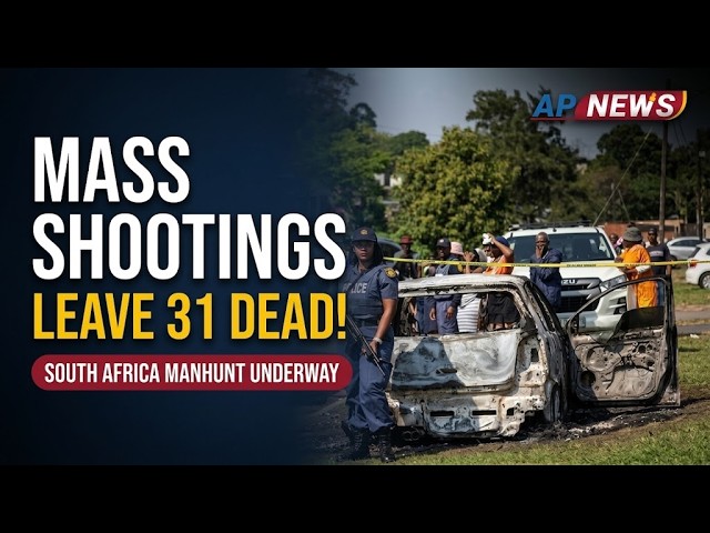 Two Mass Shootings In South Africa Leave At Least 31 Dead