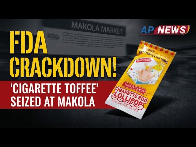 FDA Arrests Traders Over Alleged Sale Of ‘Cigarette Toffee’ At Makola Market