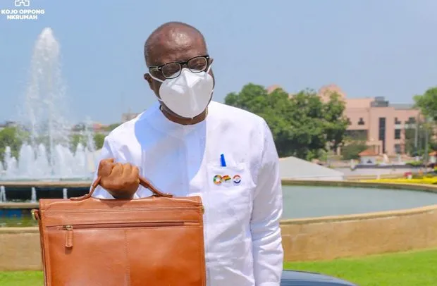 Finance Minister Ken Ofori-Atta going to present a budget in parliament