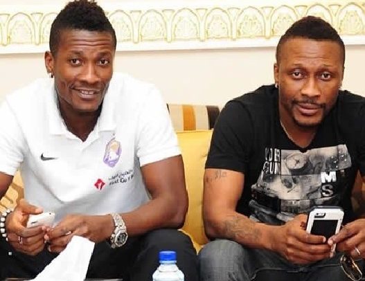 Asamoah Gyan and Baffour Gyan