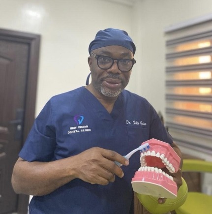 Dr Felix Govina- Chief Executive Officer of New Vision Dental Clinic