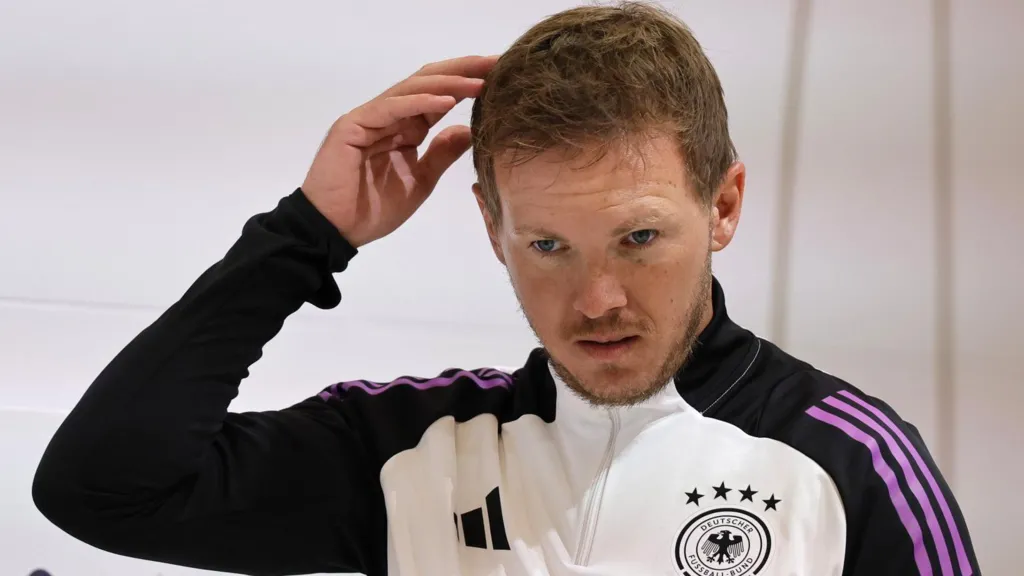 Julian Nagelsmann said his team would be playing "for everyone" in Germany