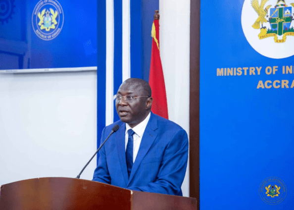 Finance Minister, Dr Mohammed Amin Adam