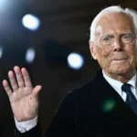 Renowned Italian fashion designer and global style icon Giorgio Armani