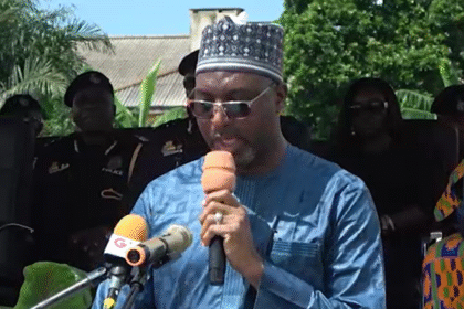 Minister for the Interior, Mohammed Mubarak Muntaka.