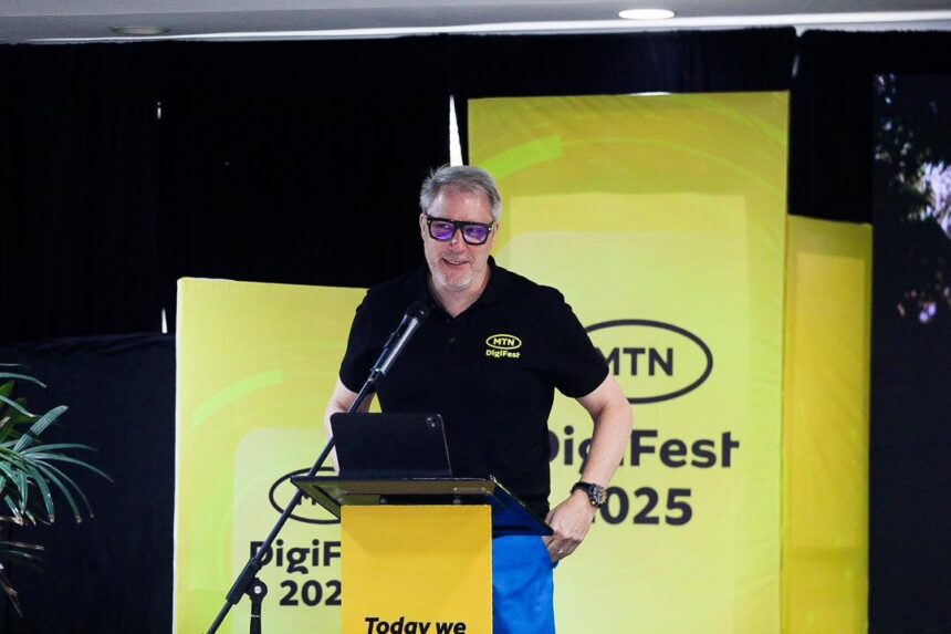 Stephen Blewett, Chief Executive Officer of MTN Ghana,