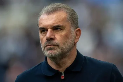 Ange Postecoglou was Tottenham manager for two years