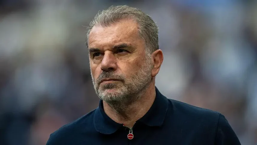 Ange Postecoglou was Tottenham manager for two years