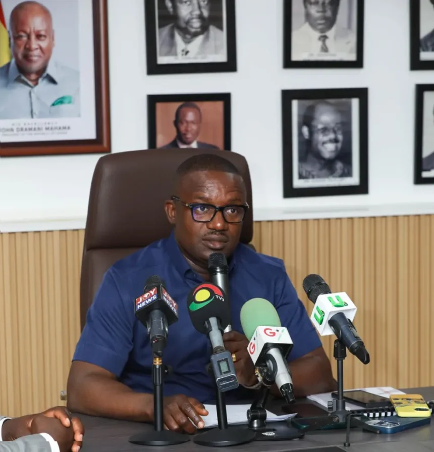 Minister for Energy and Green Transition, John Abdulai Jinapor.