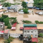 Many neighbourhoods have been flooded and some are now isolated from the rest of the country The winds Fung-wong brought were not as strong as in some previou