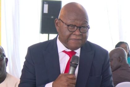 Former Speaker of Parliament, Professor Aaron Mike Oquaye