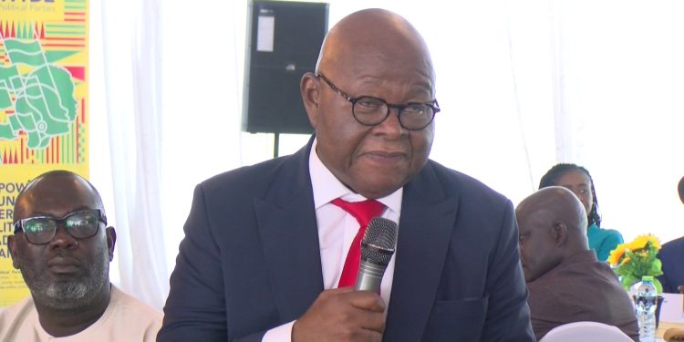 Former Speaker of Parliament, Professor Aaron Mike Oquaye