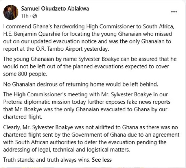 Ablakwa post
