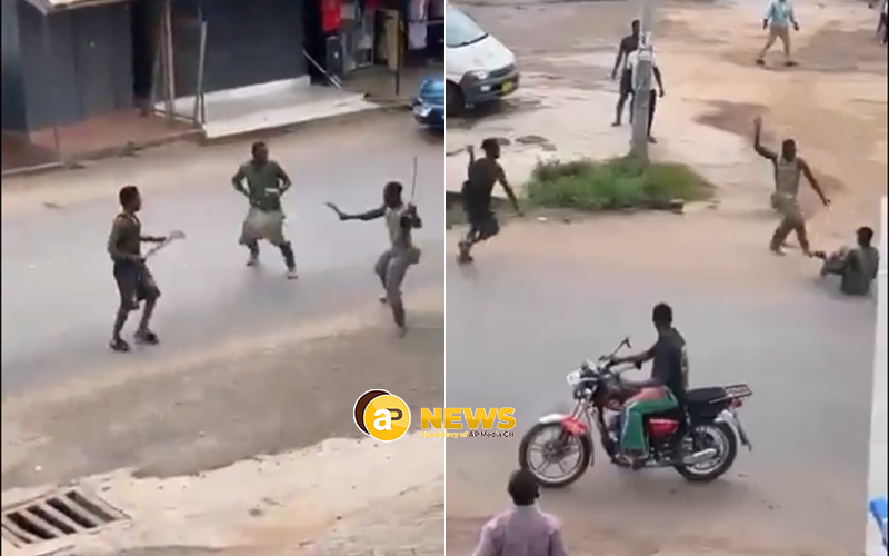 violent cutlass clash rocks Akyem Oda