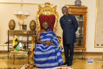 Alexander Afenyo-Markin and Otumfuo Osei Tutu II