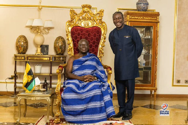 Alexander Afenyo-Markin and Otumfuo Osei Tutu II