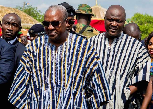 John Mahama and Ibrahim Mahama