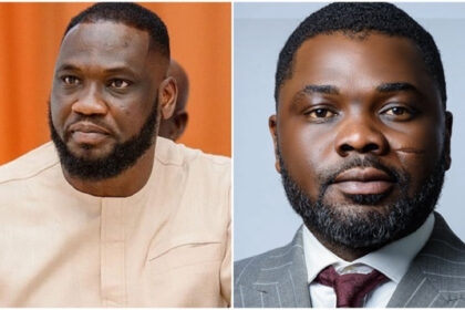 OK Frimpon and his lawyer Elvis Adu Ameyaw