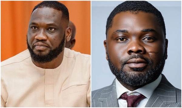 OK Frimpon and his lawyer Elvis Adu Ameyaw