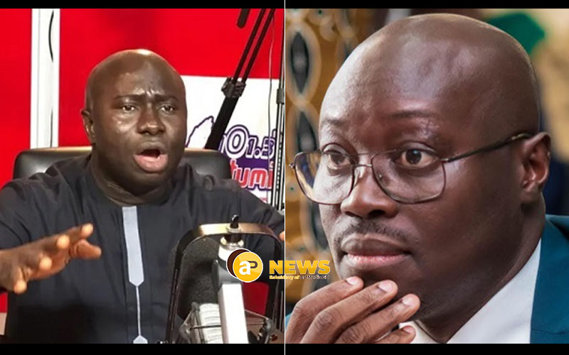 Paul Yandoh and Dr Cassiel Ato Forson