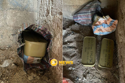 ammunition hidden in Bolgatanga