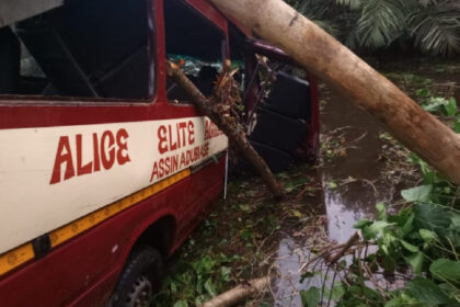 Accident at Assin Homaho
