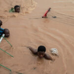 Accra flood disaster in heartbreaking scenes
