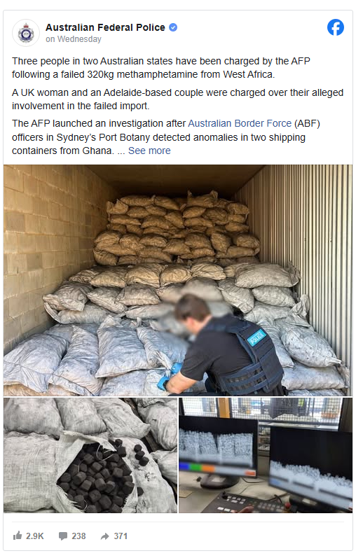 Australia drug post