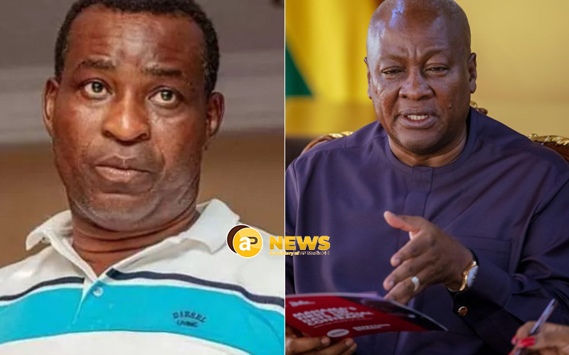 Bernard Antwi-Boasiako and President John Mahama