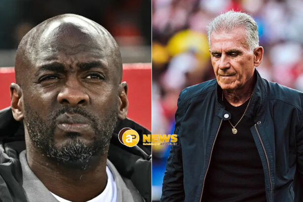 Otto Addo and Carlos Queiroz