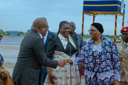 President Netumbo Nandi-Ndaitwah of Namibia has arrived in Accra