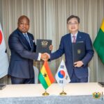 Samuel Okudzeto Ablakwa and Cho Hyun