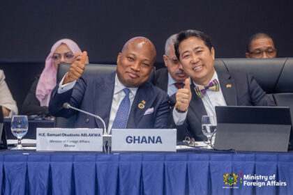 Samuel Okudzeto Ablakwa and Kojo Choi