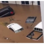 Heavy rains caused widespread flooding across parts of Accra
