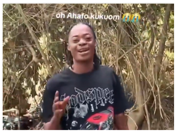 A suspected illegal miner