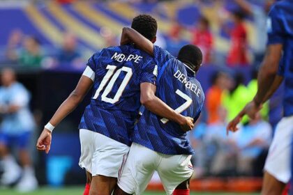 Dembele and Mbappe