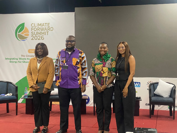 Juliet Nortey, Dr Gloria Kusi and Bombade