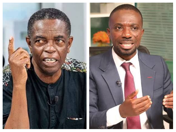 Kwesi Pratt Jnr and Dennis Miracles Aboagye