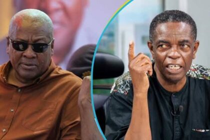 Kwesi Pratt and President Mahama