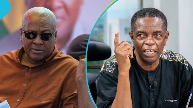 Kwesi Pratt and President Mahama