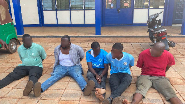 Northern Regional Police Command has arrested six suspects for allegedly engaging in extortion