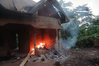 Police post torched after deadly Sayerano shooting