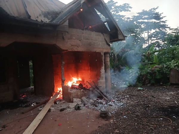 Police post torched after deadly Sayerano shooting