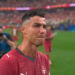 Ronaldo broke down in tears