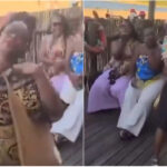 South African women chased from Mozambique beach