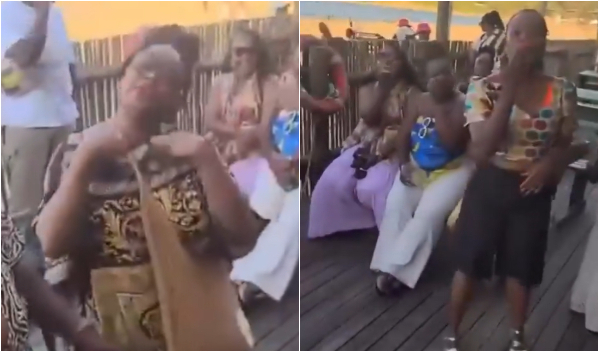 South African women chased from Mozambique beach