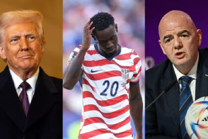 FIFA is facing criticism after overturning the red card shown to United States striker Florian Balogun