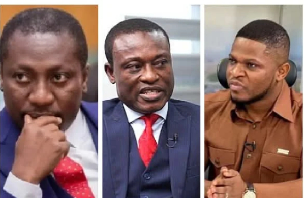 Afenyo-Markin, Kissi Agyebang, and Sammy Gyamfi