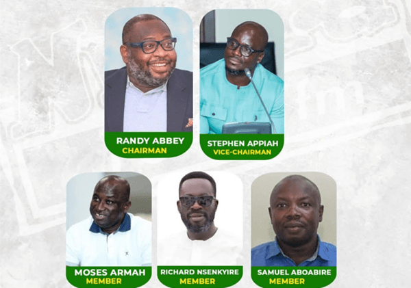 Black Stars Management Committee Members