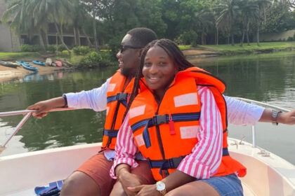 Daniel Ofori Asante and late wife Theresa Boakye Dua